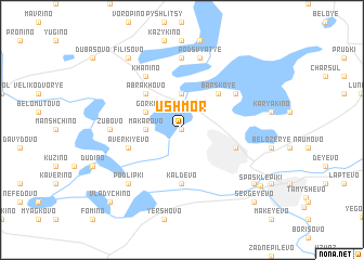 map of Ushmor