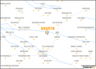 map of Ushnya