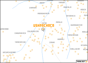 map of Ushpachaca