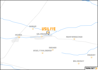 map of (( Usiliye ))