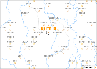 map of Usitamo