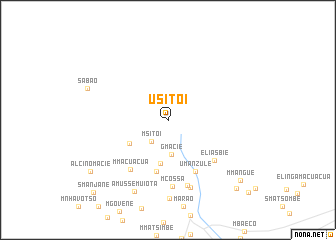 map of U. Sitoi