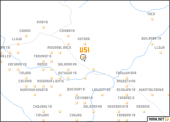 map of Usi