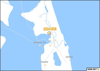 map of Uskira