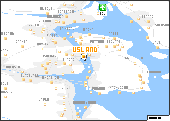 map of Usland