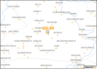 map of Uslan\