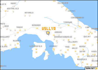 map of Usllya