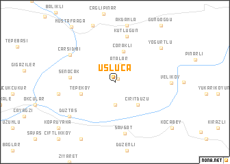 map of Usluca