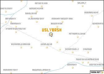 map of Uslybash