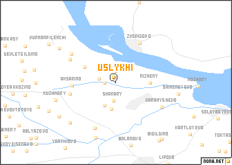 map of (( Uslykhi ))