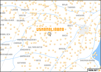 map of Usmān Ali Ābra