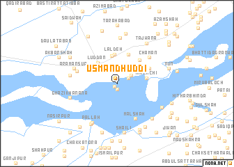 map of Usmān Dhuddi