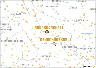 map of Usmān Khāskheli