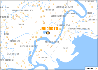 map of Usmān Oto