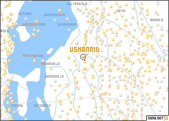 map of Usmān Rid