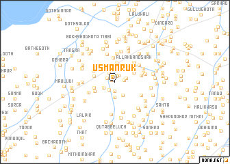 map of Usmān Ruk