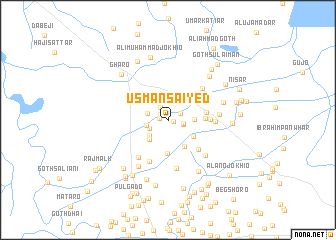 map of Usmān Saiyed