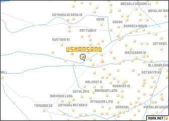 map of Usmān Sānd