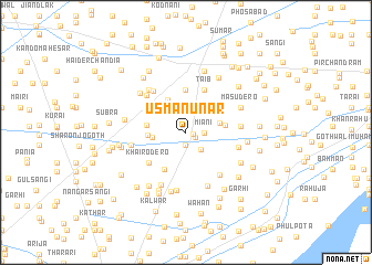 map of Usmān Unar