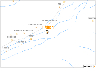 map of Usmān