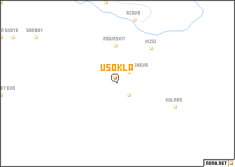 map of Usokla