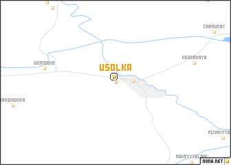 map of (( Usolka ))