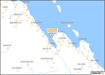 map of Uson