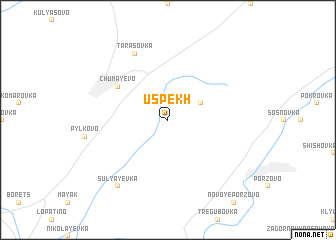 map of Uspekh