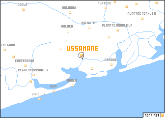 map of Ussamane