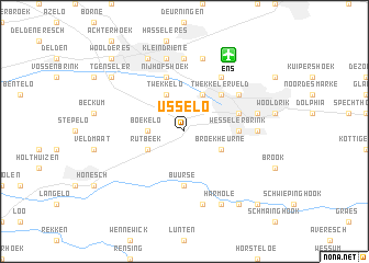 map of Usselo