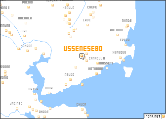 map of Ussene Sêbo