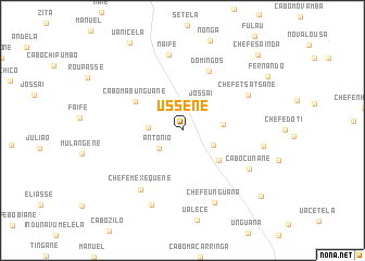 map of Ussene