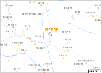 map of Ussene