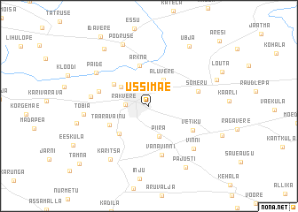 map of Ussimäe