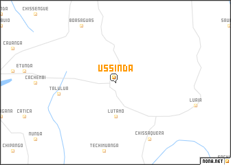 map of Ussinda