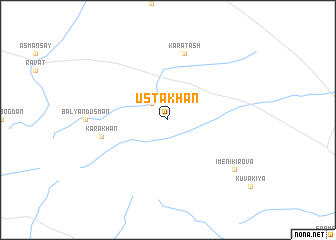 map of Ustakhan