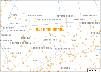 map of Usta Muhammad