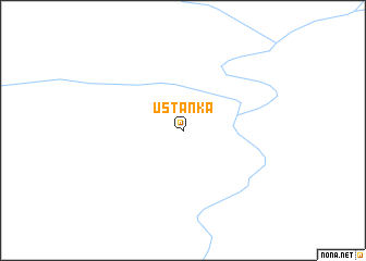 map of Ust\