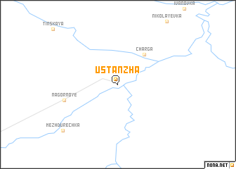 map of Ust\