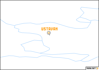 map of Ust\