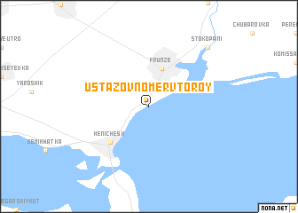 map of Ustʼ-Azov Nomer Vtoroy