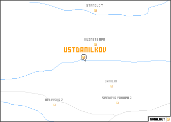 map of (( Ust\