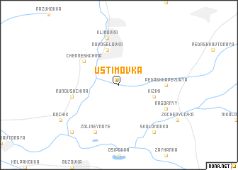 map of Ustimovka