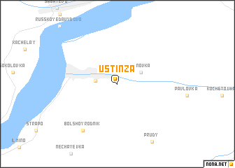 map of Ust\