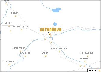 map of Ust\