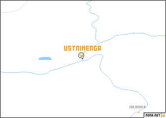 map of Ust\