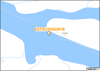 map of Ust\