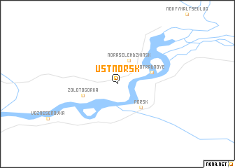 map of Ust\