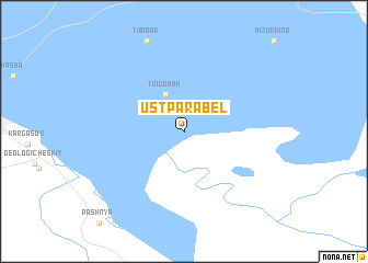 map of Ust\