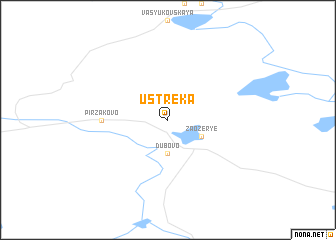 map of Ust\